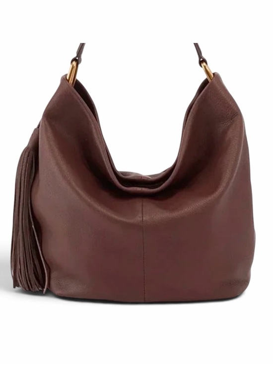 HOBO Handbags - NWT HOBO Brown Leather Hobo Bag with Tassel